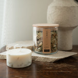 LINDEN FLOWERS MINI PILLAR CANDLE