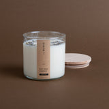 LAVENDER CANDLE IN GLASS VOTIVE