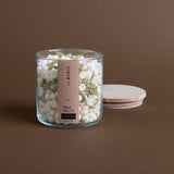 LINDEN FLOWERS WAX MELTS IN GLASS VOTIVE