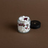 ROSE MINI WAX MELTS IN GLASS VOTIVE