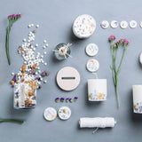 WILD FLOWERS PILLAR CANDLE