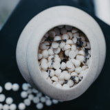 LAVENDER WAX MELTS IN GLASS VOTIVE