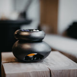 JUNIPER & LIMONIUM MINI WAX MELTS IN GLASS VOTIVE