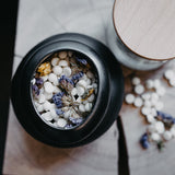 WILD FLOWERS WAX MELTS IN GLASS VOTIVE