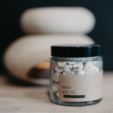 LAVENDER MINI WAX MELTS IN GLASS VOTIVE