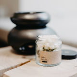 MOSS MINI WAX MELTS IN GLASS VOTIVE