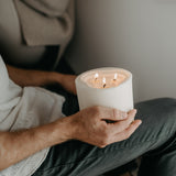 FOREST BERRIES LARGE 3-WICK PILLAR CANDLE