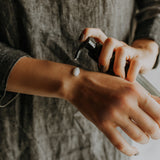 WILD FLOWERS ORGANIC HAND LOTION IN BLACK BOTTLE 200ML