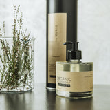 HEATHER ORGANIC LIQUID SOAP IN GLASS BOTTLE