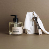 LAVENDER ORGANIC LIQUID SOAP IN GLASS BOTTLE