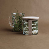 HEATHER WAX MELTS IN GLASS VOTIVE