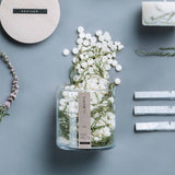 HEATHER WAX MELTS IN GLASS VOTIVE