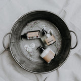 WILD FLOWERS ORGANIC LIQUID SOAP IN GLASS BOTTLE