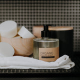 WILD FLOWERS ORGANIC LIQUID SOAP IN GLASS BOTTLE