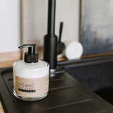 JUNIPER ORGANIC HAND LOTION IN GLASS BOTTLE