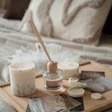 LINDEN FLOWERS PILLAR CANDLE