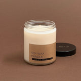 GREEN MEADOW CANDLE IN GLASS VOTIVE